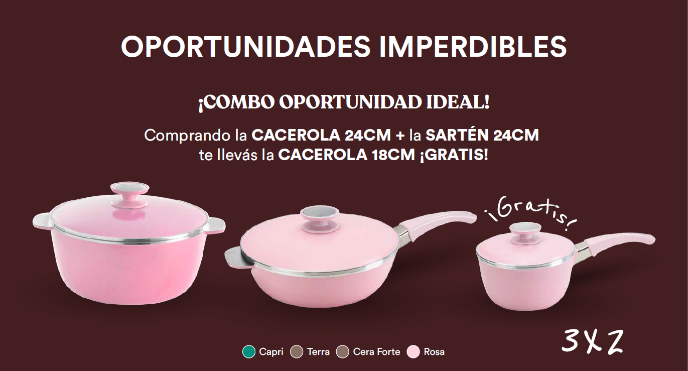 Promo Rosa 3x2